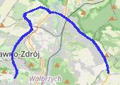 Trasa z dnia 2014-06-20 19:51 - mapa trasy gps - rower górski