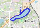 Trasa z dnia 2014-06-21 12:18 - mapa trasy gps - nordic walking