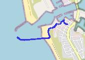 Hvide Sande Havn - mapa trasy gps - marsz
