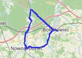 Trasa z dnia 2014-06-22 12:05 - mapa trasy gps - rower trekkingowy