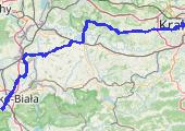 Trasa z dnia 2014-06-22 15:03 - mapa trasy gps - rower trekkingowy