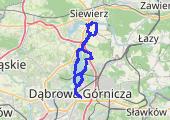 Trasa z dnia 2014-06-22 19:07 - mapa trasy gps - rower trekkingowy