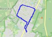 pentla mała 2012-09-02 - mapa trasy gps - bieganie