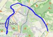 Trasa z dnia 2014-06-27 21:01 - mapa trasy gps - rower górski