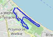 Trasa z dnia 2014-06-28 07:55 - mapa trasy gps - bieganie