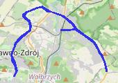 Trasa z dnia 2014-06-28 19:53 - mapa trasy gps - rower górski