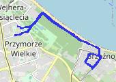 Trasa z dnia 2014-06-29 13:58 - mapa trasy gps - rower miejski