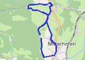 Rekreacyjnie z żoną... - mapa trasy gps - rower górski