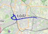 13 - mapa trasy gps - rower szosowy