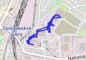 Trasa z dnia 2014-07-01 12:48 - mapa trasy gps - rower trekkingowy