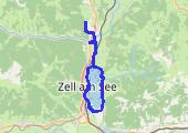 Z ŻONKĄ  DO OKOŁA JEZIORA.. - mapa trasy gps - rower górski