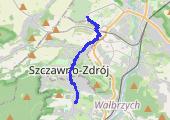Trasa z dnia 2014-07-01 18:31 - mapa trasy gps - rower górski