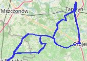 Trasa z dnia 2014-07-02 20:40 - mapa trasy gps - rower trekkingowy