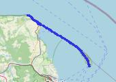  Jastrzebia Gora - Hel - Jastrzebia Gora 2012-09-05 18:33 - mapa trasy gps - rower trekkingowy