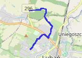 Trasa z dnia 2014-07-03 19:59 - mapa trasy gps - rower górski