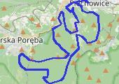 Trasa z dnia 2014-07-03 15:27 - mapa trasy gps - rower górski