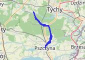 Gostyń - 39.4 km - mapa trasy gps - rower górski