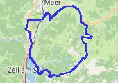 HUNDSTEIN 2117m n.p.m - mapa trasy gps - rower górski