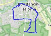 Trasa z dnia 2014-07-04 21:53 - mapa trasy gps - bieganie