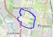 Trasa z dnia 2014-07-05 07:29 - mapa trasy gps - bieganie