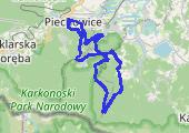 Trasa z dnia 2014-07-05 14:26 - mapa trasy gps - rower górski