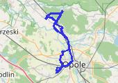 Trasa z dnia 2014-07-06 14:06 - mapa trasy gps - rower trekkingowy