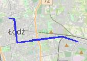 16 - mapa trasy gps - rower szosowy