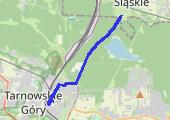 Trasa z dnia 2014-07-07 14:46 - mapa trasy gps - rower trekkingowy