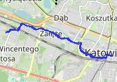 Trasa z dnia 2014-07-08 16:52 - mapa trasy gps - rower górski