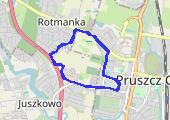 Trasa z dnia 2014-07-09 09:37 - mapa trasy gps - bieganie