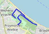 Trasa z dnia 2014-07-10 06:35 - mapa trasy gps - bieganie