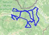 Rumunia - mapa trasy gps - samochód