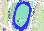Trasa z dnia 2014-07-10 19:56 - mapa trasy gps - bieganie