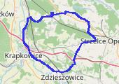 Trasa z dnia 2014-07-10 19:39 - mapa trasy gps - rower górski
