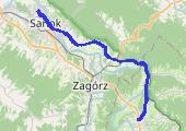 Trasa z dnia 2014-07-10 10:27 - mapa trasy gps - rower szosowy