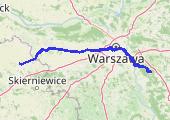Trasa z dnia 2014-07-12 00:46 - mapa trasy gps - samochód
