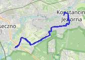 Trasa z dnia 2014-07-12 22:14 - mapa trasy gps - bieganie