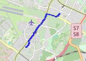 Kochanowskiego > - mapa trasy gps - marsz