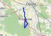 Trasa z dnia 2014-07-13 13:07 - mapa trasy gps - rower trekkingowy