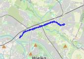 Trasa z dnia 2014-07-13 14:06 - mapa trasy gps - rower szosowy