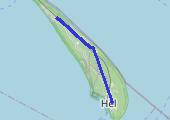 W deszu na Helu - mapa trasy gps - marsz