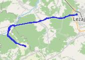 Trasa z dnia 2012-05-06 14:25 - mapa trasy gps - rower trekkingowy