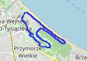 Trasa z dnia 2014-07-15 06:55 - mapa trasy gps - bieganie
