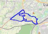 Trasa z dnia 2014-07-14 21:32 - mapa trasy gps - bieganie