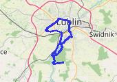 Trasa z dnia 2014-07-16 17:29 - mapa trasy gps - rower górski