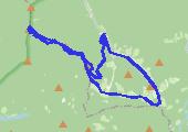 LYSA HORA - mapa trasy gps - rower górski
