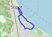 Trasa z dnia 2014-07-16 20:20 - mapa trasy gps - rower miejski