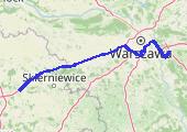 Trasa z dnia 2014-07-17 06:33 - mapa trasy gps - samochód