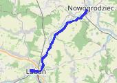 Trasa z dnia 2014-07-18 18:31 - mapa trasy gps - rower górski
