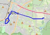 Trasa z dnia 2014-07-19 12:55 - mapa trasy gps - rower trekkingowy
